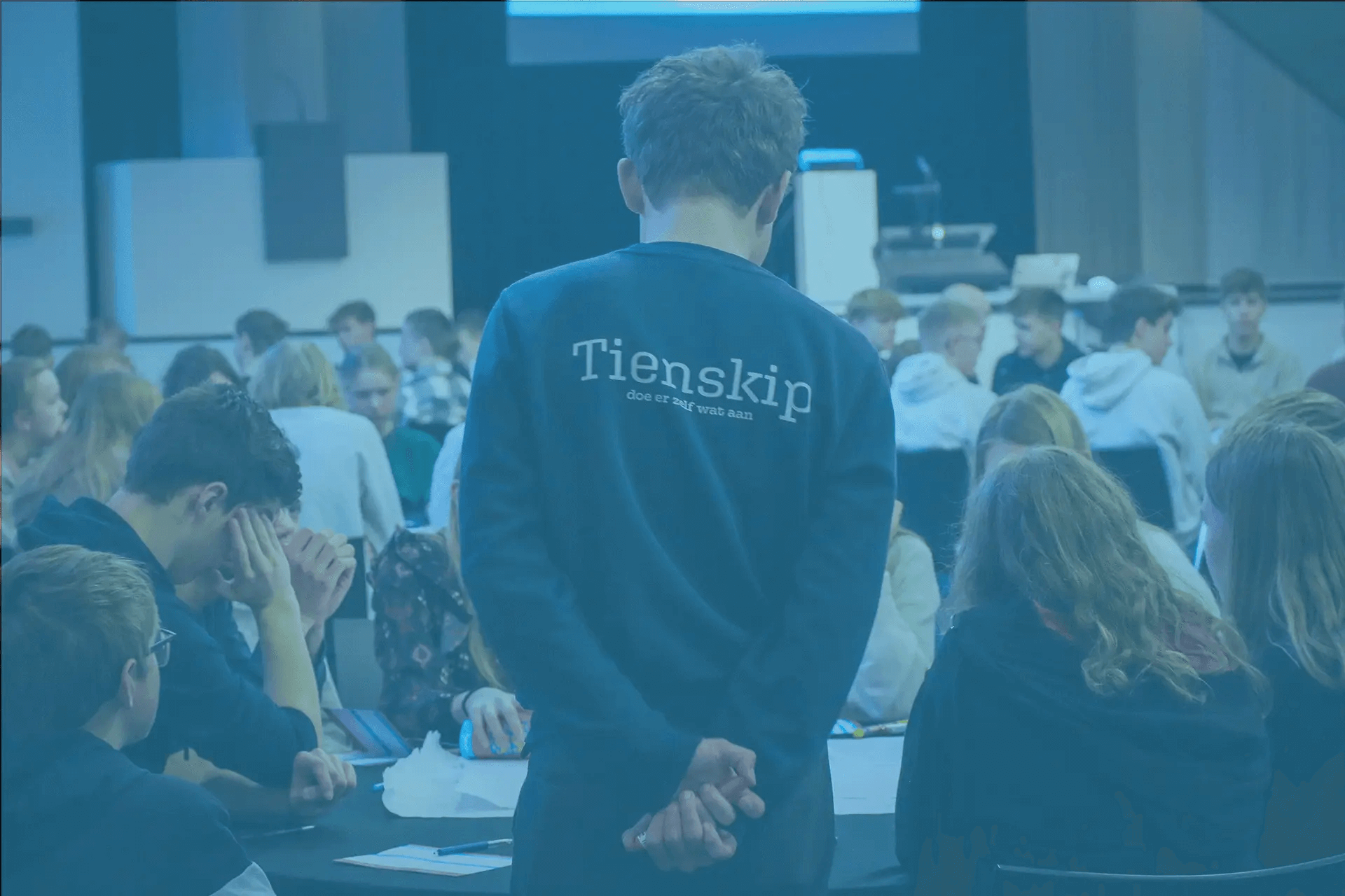 Jongeren presenteren projecten